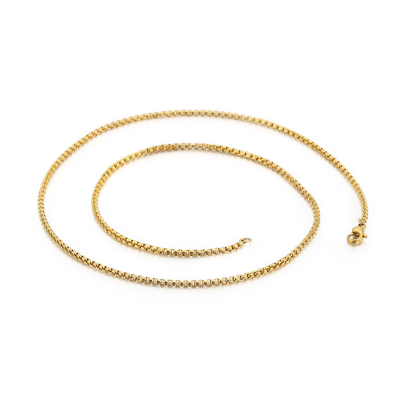 Chain Stainless Gold 2mm 20in