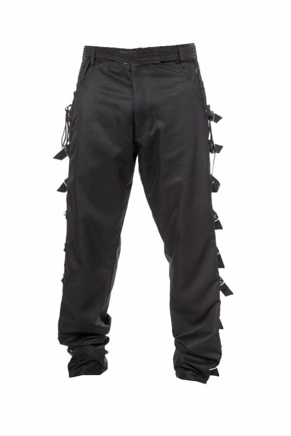 Trousers Cotton In Black (Various Sizes)