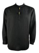 Shirt Mandarin Black (Various Size And Colours)