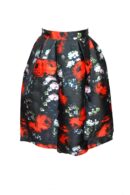 Skirt Black With Roses (Various Sizes)