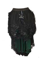 Dark Star Skirt Black And Green