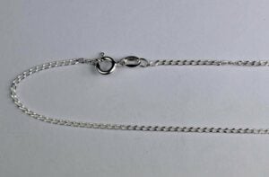 Silver Chain Long Curb (Various Sizes)