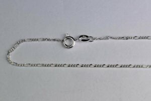Silver Chain Figaro (Various Sizes)