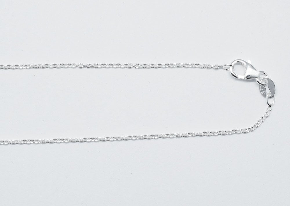 Silver Chain Cable Links (Various Sizes)