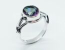 Silver Ring Mystic Quartz