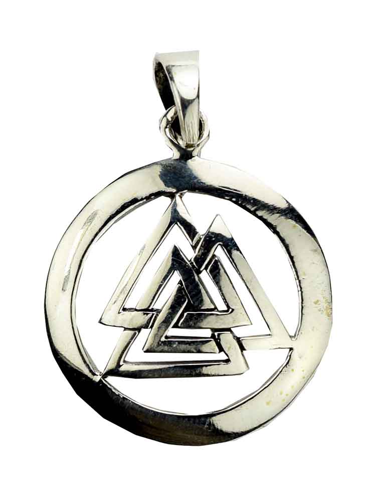 Silver Pendant Pyramids