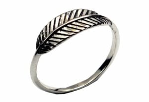 Silver Ring Leaf