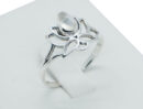 Silver Ring MRQ Cut Rainbow