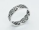 Silver Ring Celtic Band 7mm