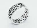 Silver Ring Celtic Band 10mm
