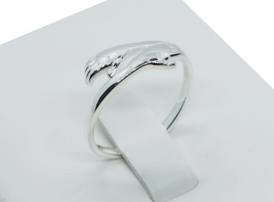 Silver Ring Love Hug