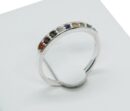 Silver Ring Multi Stones