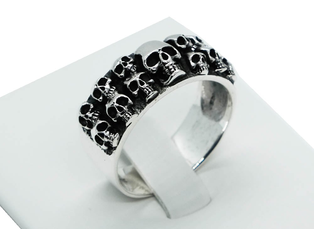 Silver Ring Skulls