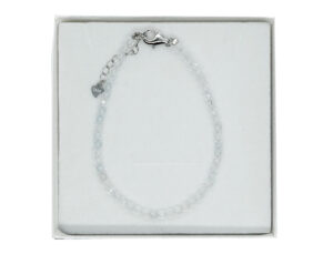 Silver Bracelet 3mm Topaz