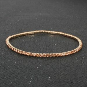 Bracelet Gold Rhinestones