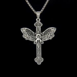 Necklace Gothic Cross Design