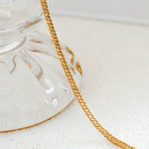 Necklace Chain Curb GoldPlated