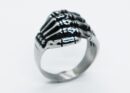 Ring Steel Skeleton Hand