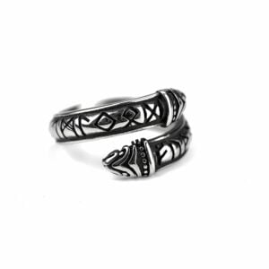 Ring Steel Viking Serpent