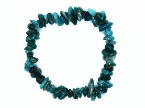 Bracelet Chip Apatite 7 Inch
