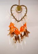 Dream Catcher Double Heart 17cm
