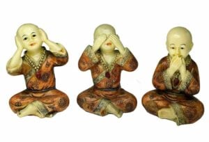 Monk Hear See Speak No Evil