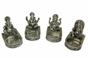Ganesh T-Light Holder Set Of 4