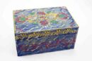 Box Wooden Painted Floral (4pcs For £2.50 Each)