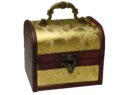 Box Wooden Chest 12X10X10cm