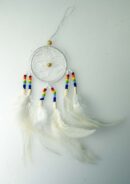 Dream Catcher White W6L20cm