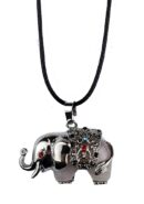 Pendant Elephant Rose Quartz