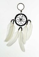 Dream Catcher Keyring Black