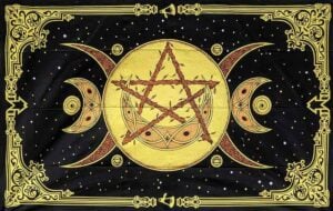 Bedspread Single Triple Moon C