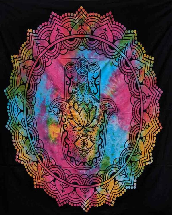Bedspread Single Hamsa Hand