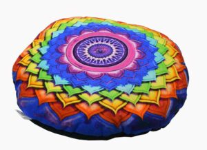 Cushion Yoga Lotus Purple