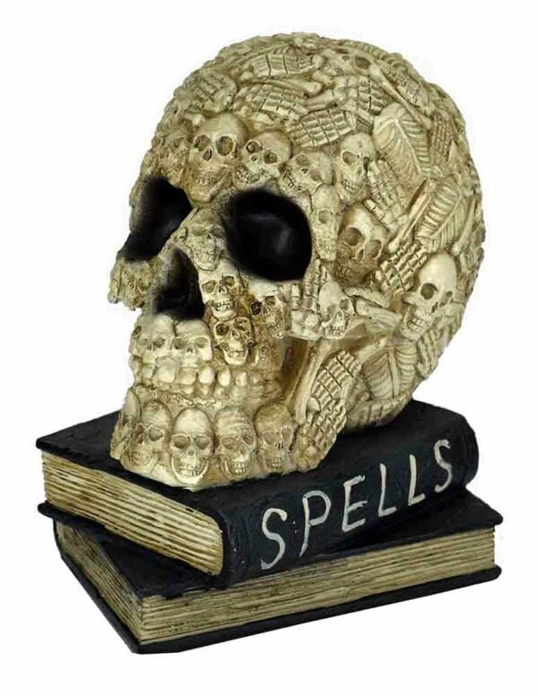 Skull On Spell Books