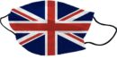 Mask British Flag 2PCS