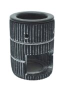 Oil Burner Ceramic Round Grey