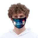Mask Xmas Merry Christmas 2PCS