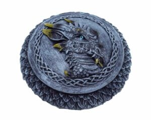 Box Dragon Head Round Black