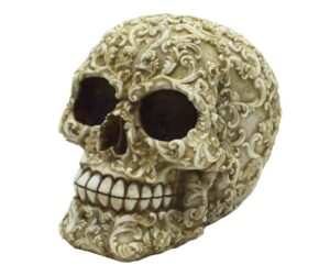 Skull Patterned Grey
