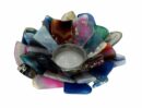 Agate Sones Candle Holder