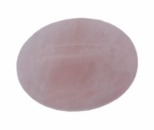 Worry Stone Oval Rose Quartz