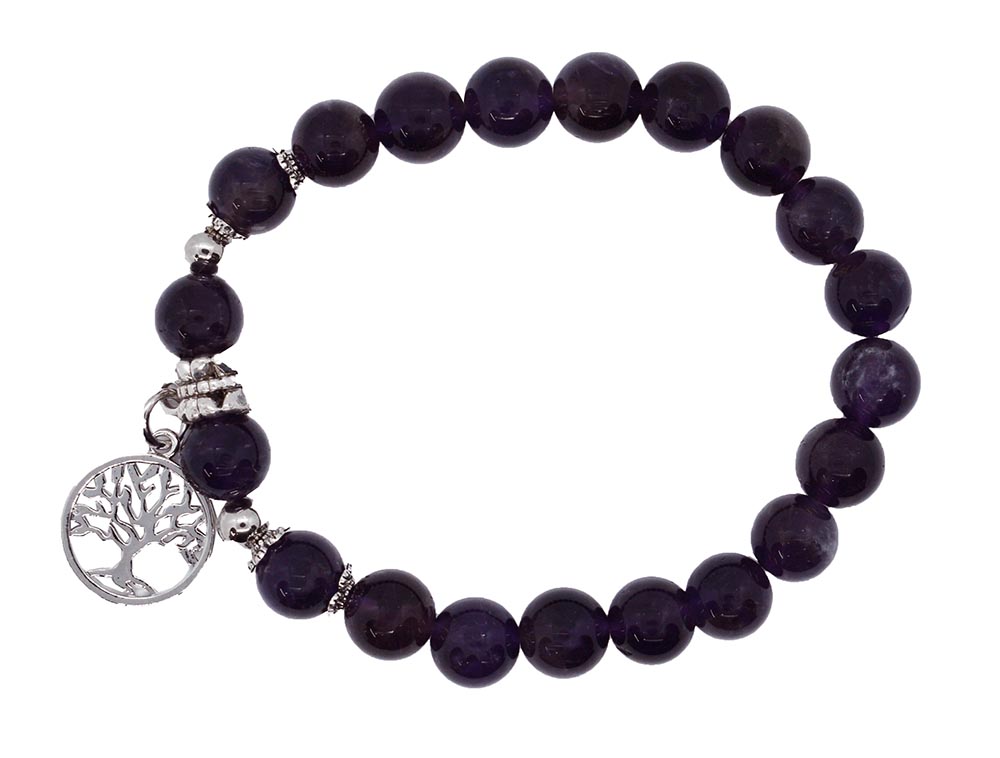 Bracelet Amethyst Tree of Life