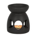 Oil Burner Triple Moon Black