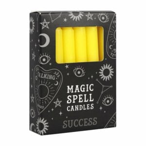 Spell Candles Success Yellow X12
