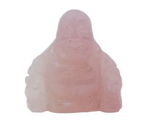 Buddha Rose Quartz 1.5 Inch