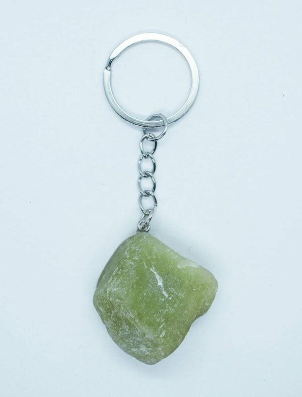 Keyring Rough New Jade