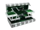Jewellery Box Metal Teal 11X6 Inch