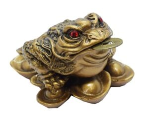 Toad Lucky 3 Legged Bronze